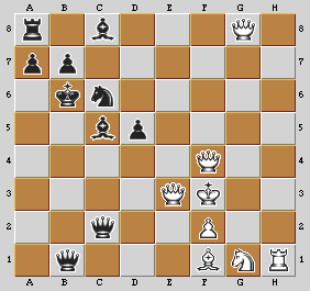 Posizione dopo 23 ..., b1=D