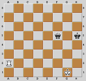 Esempio di finale con Re e Donna contro Re e Torre