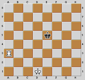 Esempio di finale con Re e Torre contro Re