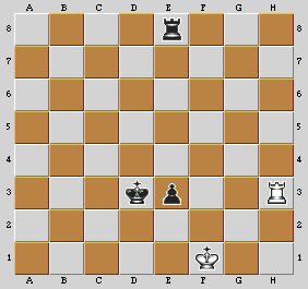 Esempio di finale con Re, Torre e Pedone contro Re e Torre