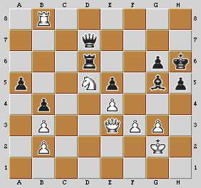 Posizione dopo 54 ..., Ag5??